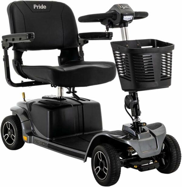 Pride Revo 2.0 4-Wheel Mobility Scooter w/Avail Ext Warr (Grey) - For Sale - Price