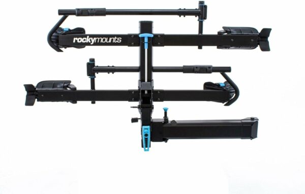 RockyMounts BackStage 2" Receiver Swing Away platform hitch 2 bicycle rack. Allows full access to the rear of the vehicle with bikes on or off the rack. - For Sale - Price