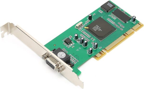 PCI Graphics Card, 8MB 32Bit VGA Card, Computer Multi Display Fit for for ATI Rage XL, 32Bit PCI VGA Video Card, Two Notch, Compatible with 64 bit PCI X Slot - For Sale - Price - Image 8