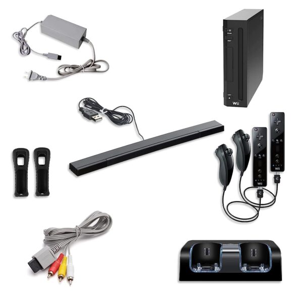 Nintendo Wii Console, Black Premium Bundle (Renewed) - For Sale - Price