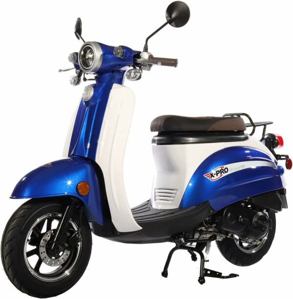 X-PRO Milan 50 50cc Moped Gas Moped 50cc Moped Street Bike with 10" Wheels - For Sale - Price