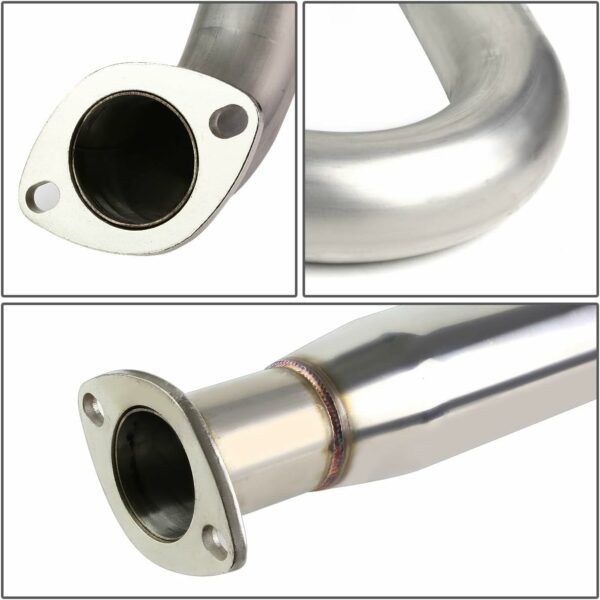 DNA MOTORING CBE-CCBT05-NRT Stainless Steel Cat Back Exhaust System [Compatible with 05-10 Chevy Cobalt 2.2L DOHC / 07-10 Pontiac G5 2.2L DOHC] - For Sale - Price - Image 4