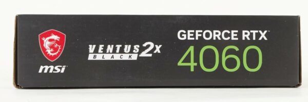 MSI GeForce RTX 4060 Ventus 2X Black 8G OC Gaming Graphics Card - 8GB GDDR6X, PCI Express Gen 4, 128-bit, 3X DP v 1.4a, HDMI 2.1a (Supports 4K & 8K HDR) - For Sale - Price - Image 13