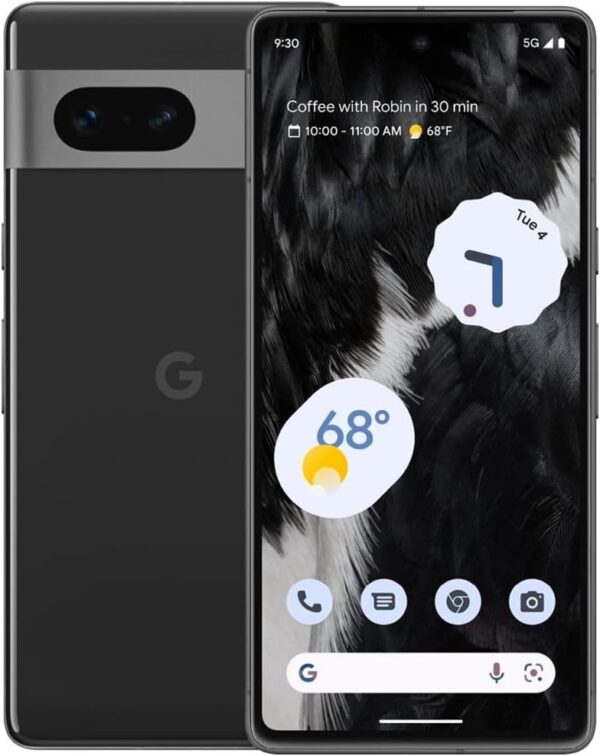 Google Pixel 7 5G, US Version, 128GB, Obsidian - Unlocked (Renewed) - For Sale - Price