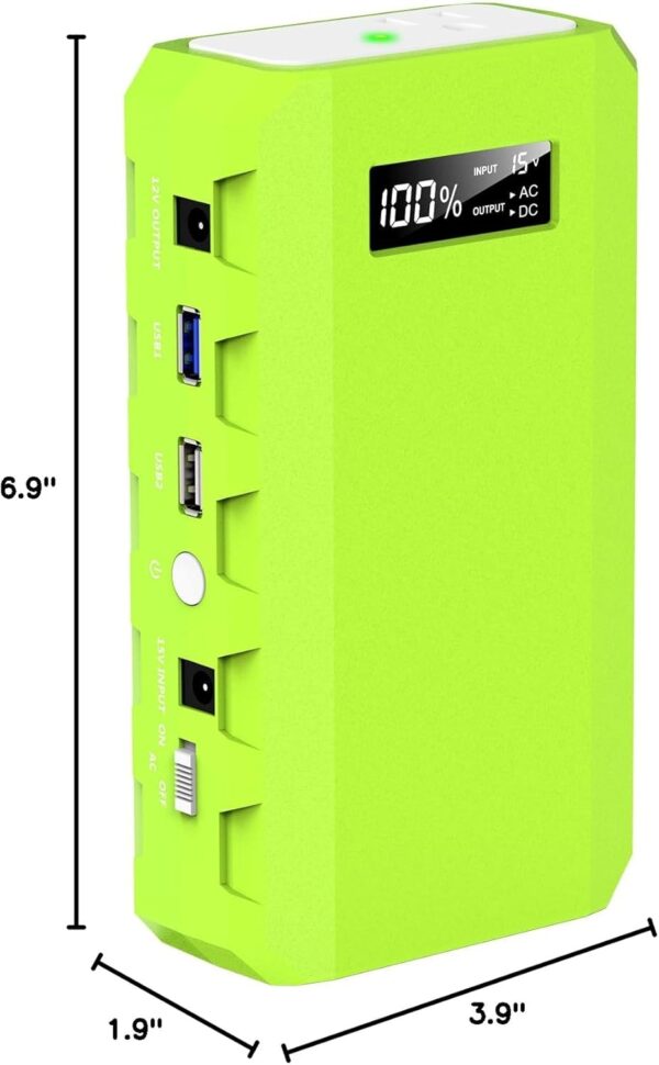 powkey Portable Power Station with AC Outlet, 65W/110V External Battery Pack 24000mAh/88.8Wh Power Pack, Portable Power Source Supply Backup for Outdoor Tent Camping Home Office - For Sale - Price - Image 10