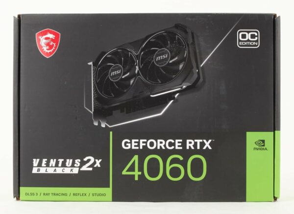 MSI GeForce RTX 4060 Ventus 2X Black 8G OC Gaming Graphics Card - 8GB GDDR6X, PCI Express Gen 4, 128-bit, 3X DP v 1.4a, HDMI 2.1a (Supports 4K & 8K HDR) - For Sale - Price - Image 8