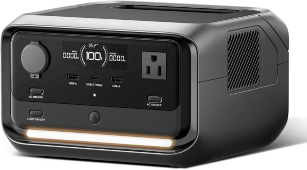 EF ECOFLOW Portable Power Station RIVER 3 Plus, 286Wh LiFePO4 Battery, 3 Up to 1200W AC Outlets,  - For Sale - Price