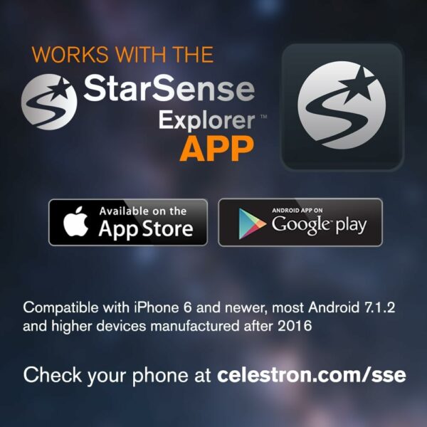 Celestron – StarSense Explorer DX 5” Smartphone App-Enabled Telescope – Works with StarSense App to Help You Find Stars, Planets & More – Schmidt-Cassegrain Telescope – iPhone/Android Compatible - For Sale - Price - Image 8