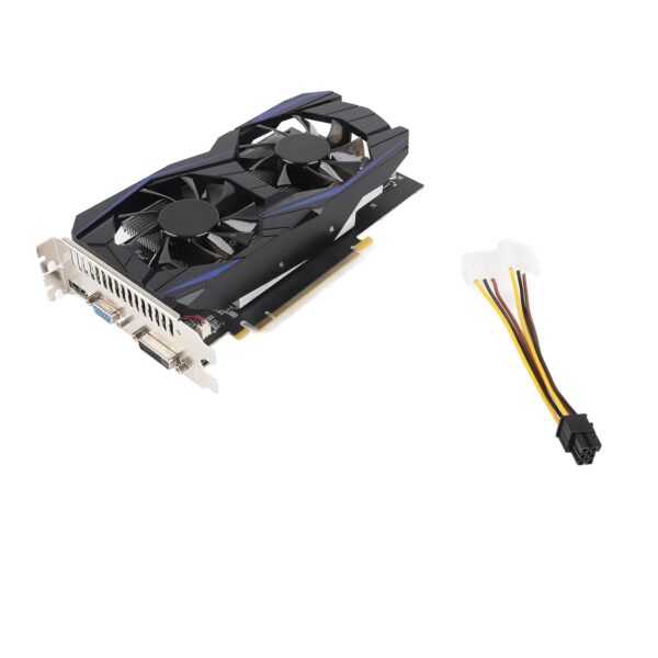 Yunir GTX550Ti 6G Graphics Card, GDDR5 192bit 3400MHz PC Video Card with DVI VGA Interface, Gaming Graphics Card for Desktop Computers (GTX550Ti 6GB) - For Sale - Price - Image 6