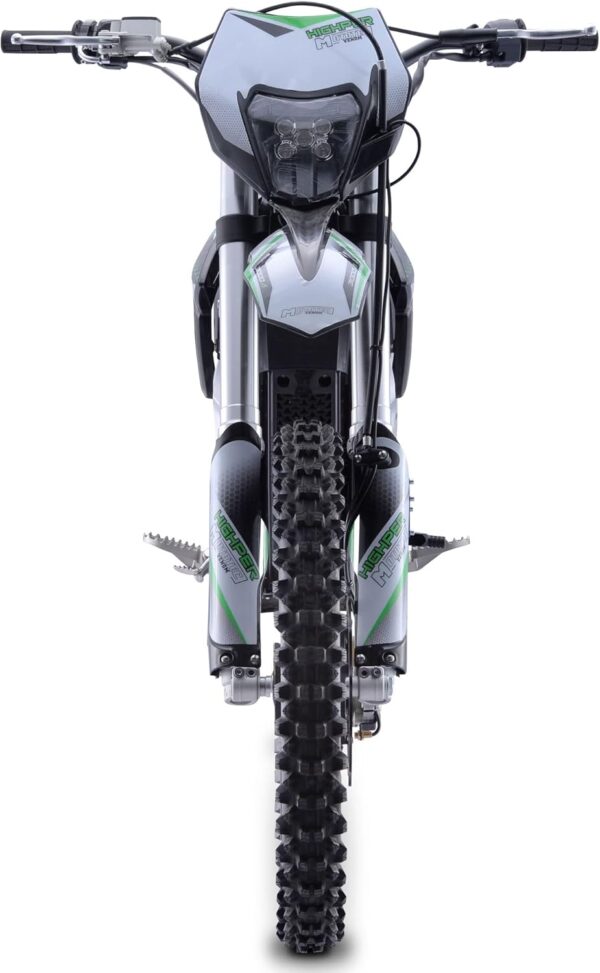 MotoTec Venom 72v 12000w Electric Dirt Bike White - For Sale - Price - Image 2