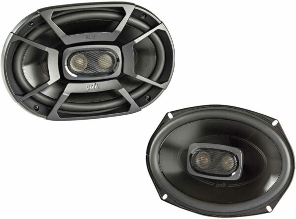 Polk Audio DB692 DB+ Series 6" x 9" Coaxial Speaker for Car & Marine, 3-Way Boat & Car Audio Speaker, 30-22kHz Frequency Response, Polypropylene Woofer Cone & 1/2" Silk Dome Tweeter, Easy Installation - For Sale - Price