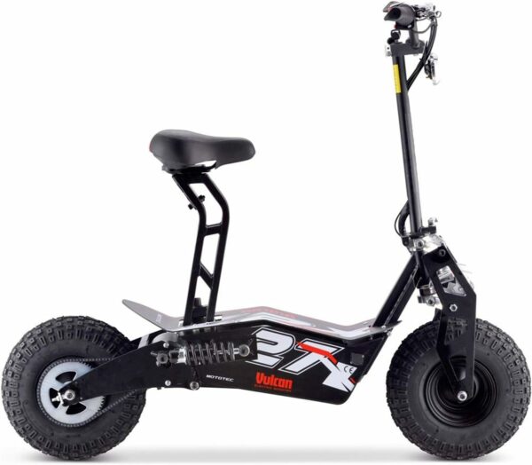 MotoTec Vulcan 48v 1600w Electric Scooter Black - For Sale - Price - Image 3