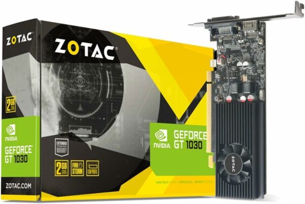 ZOTAC GeForce GT 1030 2GB GDDR5 64-bit PCIe 3.0 DirectX 12 HDCP Ready Low Profile Video Card ZT-P10300A-10L - For Sale - Price