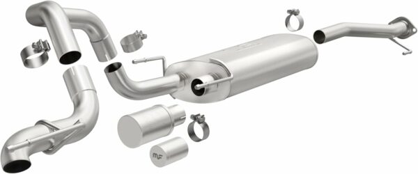 MagnaFlow Performance Exhaust System 19546: Cat-Back, Overland Series, For 2003-2024 Toyota 4Runner 4.0L, Single Passenger Side Rear Exit Style - For Sale - Price