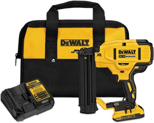 DEWALT 20V MAX* Cordless Brad Nailer Kit, 18GA (DCN680D1), Price For Sale