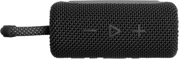 JBL Go 3 - Portable Mini Bluetooth Speaker, big audio and punchy bass, IP67 waterproof and dustproof, 5 hours of playtime, speaker for home, outdoor and travel (Black) - For Sale - Price - Image 7