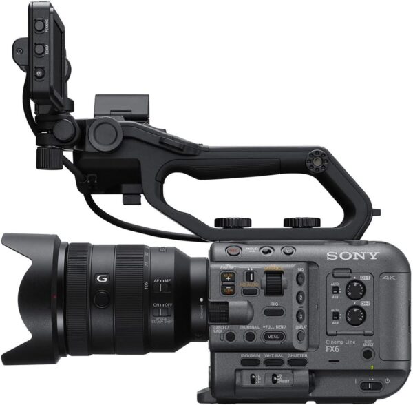 SONY ILME-FX6 Cinema Line Full-Frame Camera with SEL24105G - For Sale - Price - Image 8