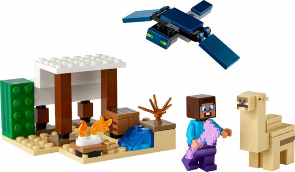 LEGO Minecraft Steve's Desert Expedition Building Toy, Biome with Minecraft House and Action Figures, Minecraft Gift for Independent Play, Gaming Playset for Boys, Girls and Kids Ages 6 and Up, 21251 - For Sale - Price - Image 5