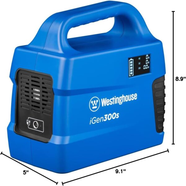 Westinghouse 296Wh 600 Peak Watt Portable Power Station and Solar Generator, Pure Sine Wave AC Outlet, Backup Lithium Battery for Camping, Home, Travel, Indoor/Outdoor Use (Solar Panel Not Included) For Sale - Price - Image 13