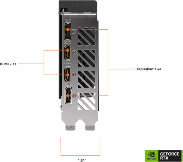 GIGABYTE GeForce RTX 4060 WINDFORCE OC 8G Graphics Card, 2X WINDFORCE Fans, 8GB 128-bit GDDR6, GV-N4060WF2OC-8GD Video Card - For Sale - Price - Image 9