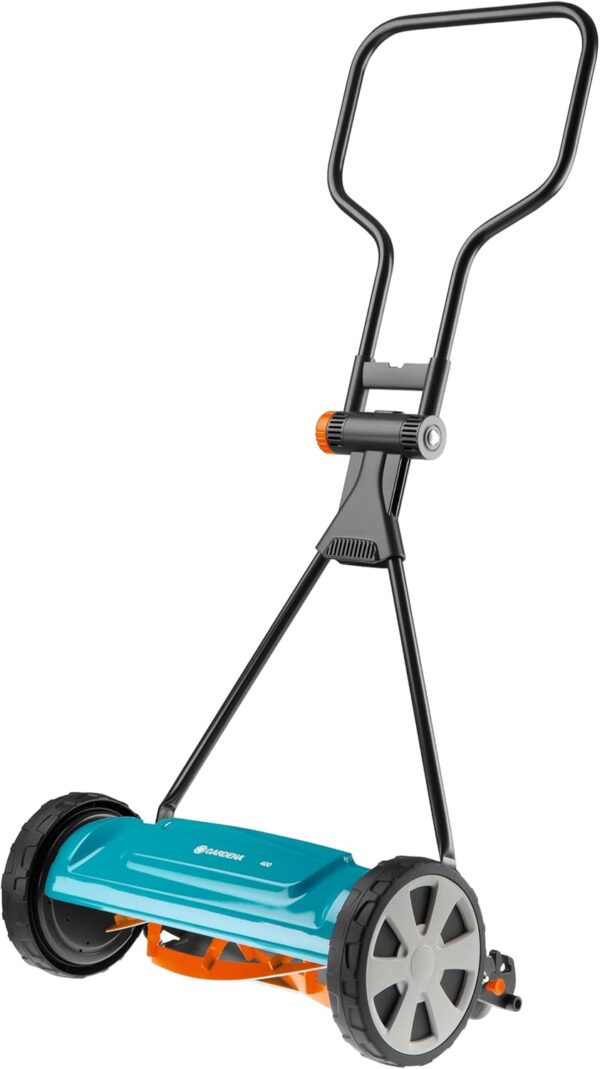 GARDENA (4018) Classic 16" Reel Lawn Mower with 5 Blades. Perfect Cut Every time for meticulous Yards. Eco-Friendly, Made in Europe - For Sale - Price