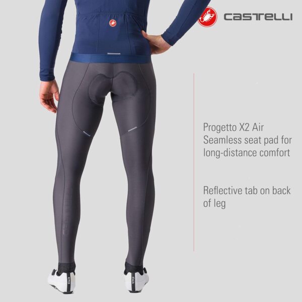 CASTELLI Men’s Espresso Bibtight, Road Cycling Breathable Bib with Pro Level Seat Pad/Chamois for Gravel Biking & Racing - For Sale - Price - Image 3