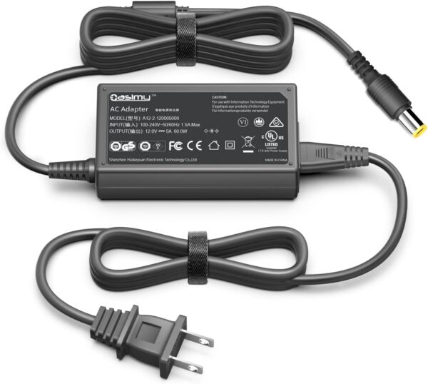 12V AC Adapter Compatible with PAXCESS Rugged330 Rugged 330 Capacity 330W Portable Camping Generator Power Station Rockpals BALDR Baldr330 330W Portable Solar Generator Power Supply Charger - For Sale - Price