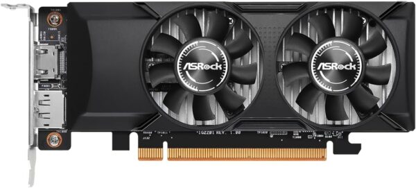 ASRock Low Profile Arc A310 4GB GDDR6 PCI Express 4.0 ITX Video Card A310 LP 4G 64-bit 0dB Silent Cooling Super Alloy Graphics Card - For Sale - Price - Image 2