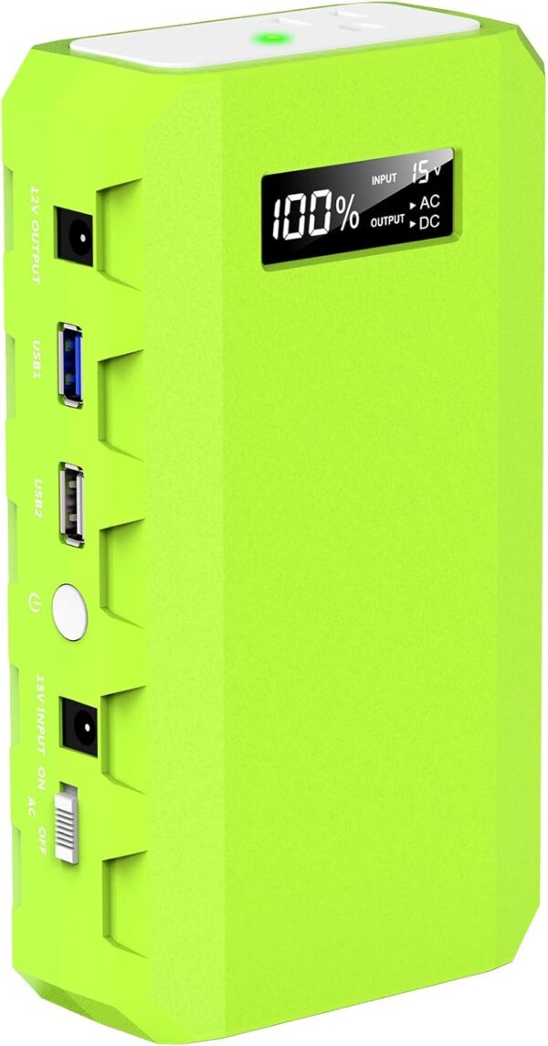 powkey Portable Power Station with AC Outlet, 65W/110V External Battery Pack 24000mAh/88.8Wh Power Pack, Portable Power Source Supply Backup for Outdoor Tent Camping Home Office - For Sale - Price - Image 2