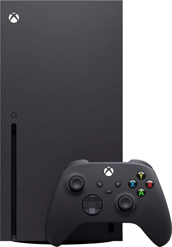 X-Box Series X Gaming Console Bundle - 1TB SSD Black X-Box Console with Two Wireless Controllers -Black and White -and ahaghug Authorized HDMI Cable - For Sale - Price - Image 3