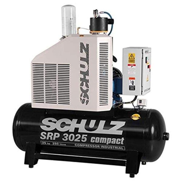 970.2840-460 SRP-3025 Compact Compact Series Rotary Screw Air Compressor, 125 PSI, 25 HP, 460V, 80 Gal. Tank, Price For Sale