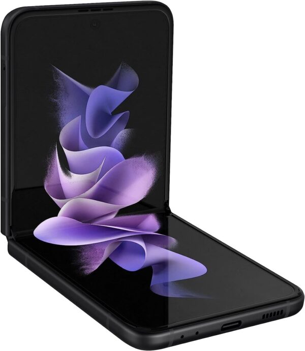 SAMSUNG Galaxy Z Flip 3 5G, US Version, 128GB, Phantom Black - Unlocked (Renewed) - For Sale - Price