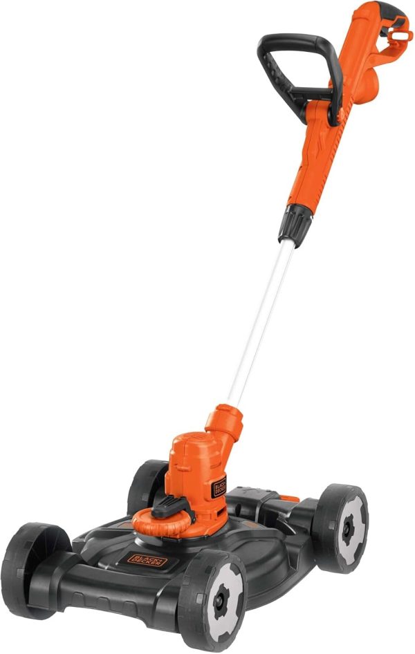 BLACK+DECKER 3-in-1 String Trimmer/Edger & Lawn Mower, 6.5-Amp, 12-Inch, Corded (MTE912), Price For Sale