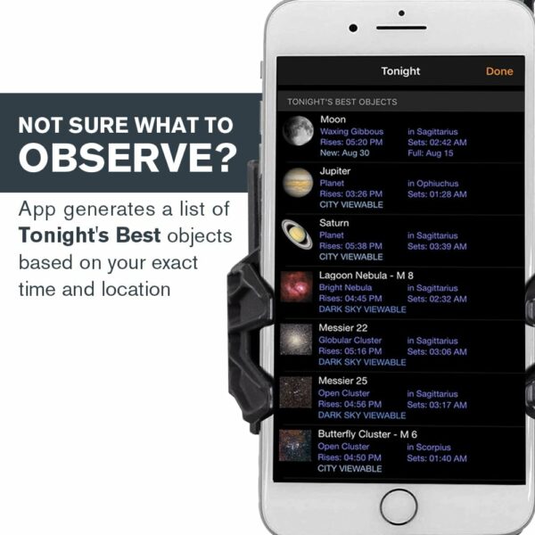 Celestron – StarSense Explorer DX 5” Smartphone App-Enabled Telescope – Works with StarSense App to Help You Find Stars, Planets & More – Schmidt-Cassegrain Telescope – iPhone/Android Compatible - For Sale - Price - Image 6