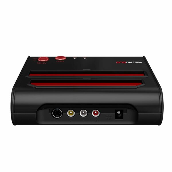 Retro-Bit Retro Duo 2 in 1 Console System - for Original NES/SNES, & Super Nintendo Games - Black/Red - For Sale - Price - Image 2