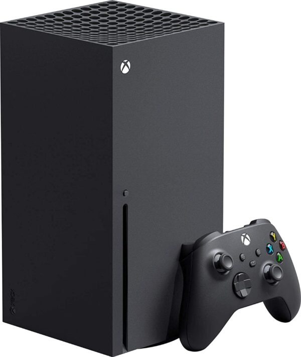 X-Box Series X Gaming Console Bundle - 1TB SSD Black X-Box Console with Two Wireless Controllers -Black and White -and ahaghug Authorized HDMI Cable - For Sale - Price - Image 2