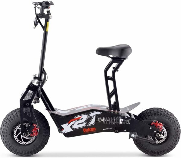 MotoTec Vulcan 48v 1600w Electric Scooter Black - For Sale - Price - Image 4