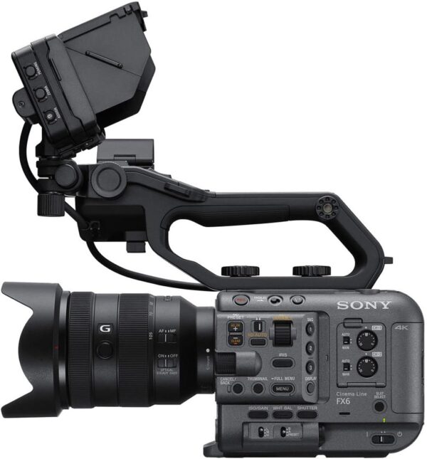 SONY ILME-FX6 Cinema Line Full-Frame Camera with SEL24105G - For Sale - Price - Image 7