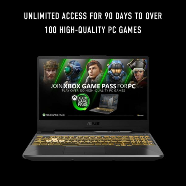 ASUS TUF Gaming A15 Gaming Laptop, 15.6” FHD 144Hz Display, NVIDIA® GeForce RTX™ 2050, AMD Ryzen™ 5 7535HS, 8GB DDR5, 512GB PCIe® Gen4 NVMe™ SSD, Wi-Fi 6, Windows 11, FA506NF-ES51 - For Sale - Price - Image 8