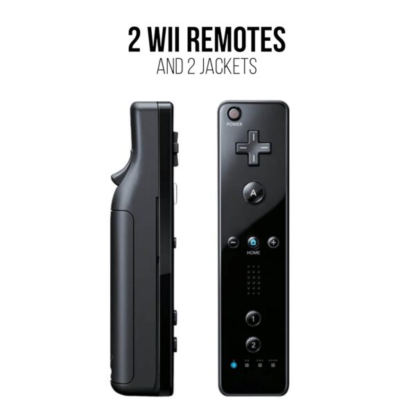 Nintendo Wii Console, Black Premium Bundle (Renewed) - For Sale - Price - Image 3