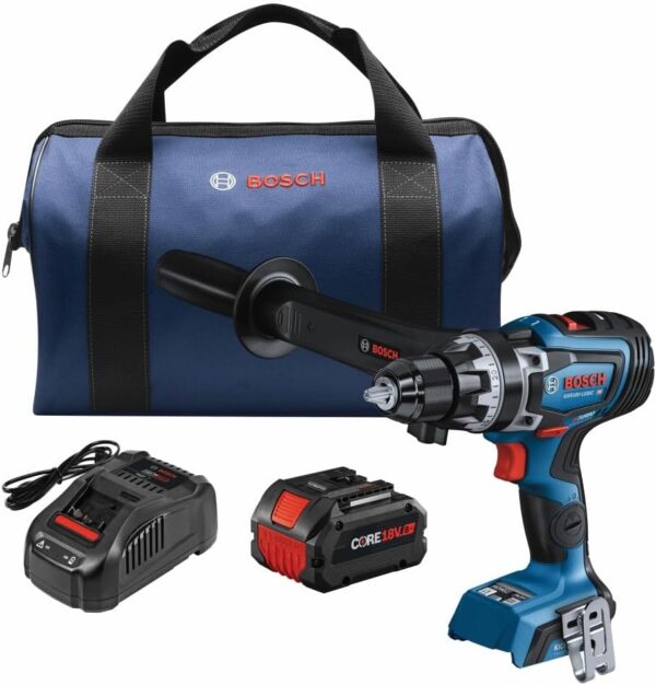 BOSCH GSR18V-1330CB14 PROFACTOR™ 18V Connected-Ready 1/2 In. Drill/Driver Kit with (1) CORE18V® 8 Ah High Power Battery, Price For Sale