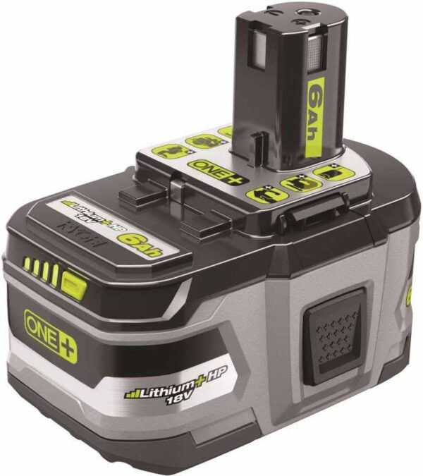 Ryobi P193 18 Volt 6.0 Ah ONE+ Lithium-Ion LITHIUM+ HP High Capacity Compact Battery - For Sale - Price