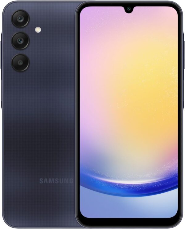 Samsung Galaxy A25 5G A256E 128GB Dual-SIM GSM Unlocked Android Smartphone (Latin Variant/US Compatible LTE) - Blue Black - For Sale - Price