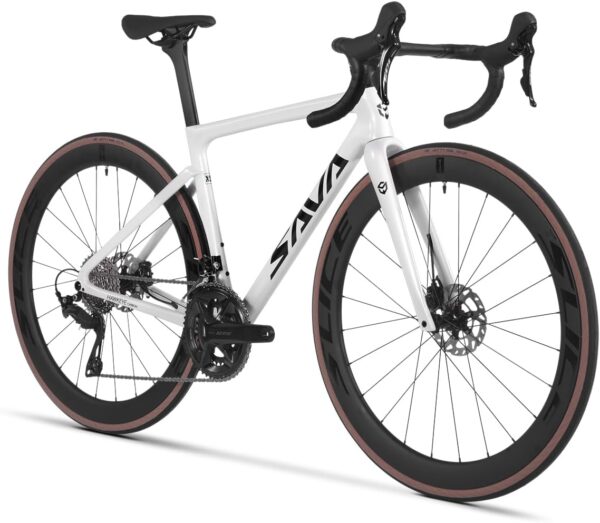 SAVADECK Carbon Road Bike,Lightweight Full Carbon Racing Bicycle with 105 R7120 24S Shift Groupset and Hydraulic Oil Disc Brake Bike - For Sale - Price