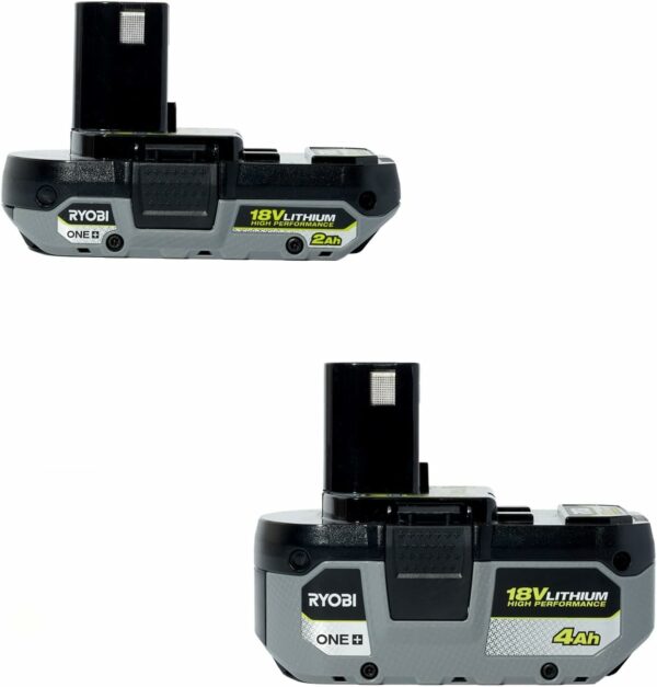 Ryobi ONE+ PSK106SB Starter Kit with 2Ah Battery, 4Ah Battery, and Charger - For Sale - Price - Image 4