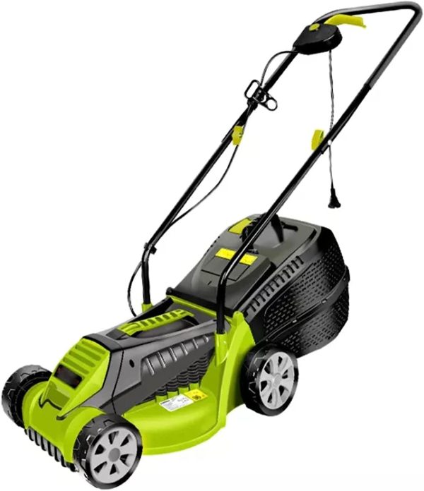 12-Inch Electric Lawn Mower Corded Electric Walk-Behind Push Mower Portable Outdoor Corded Electric Lawn Mower, Price For Sale