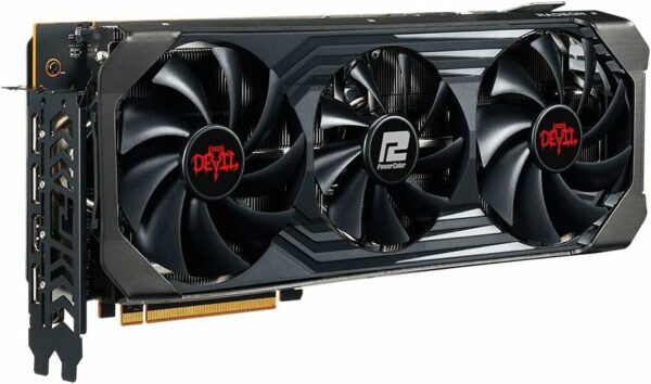 PowerColor Red Devil AMD Radeon RX 6700 XT Gaming Graphics Card with 12GB GDDR6 Memory, Powered by AMD RDNA 2, Raytracing, PCI Express 4.0, HDMI 2.1, AMD Infinity Cache - For Sale - Price - Image 4