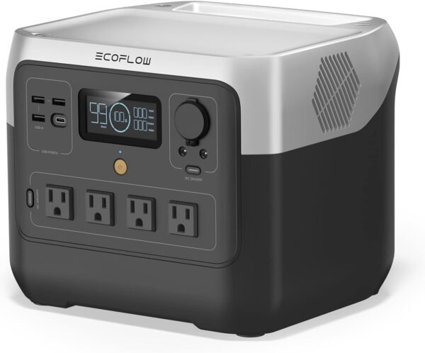 EF ECOFLOW Portable Power Station RIVER 2 Pro, 768Wh LiFePO4 Battery, 70 Min Fast Charging, 4X800W (X-Boost 1600W) AC Outlets, Solar Generator for Outdoor Camping/RVs/Home Use Black - For Sale - Price