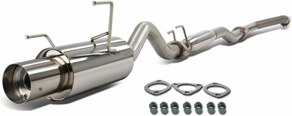 DNA MOTORING CBE-ARSX-NS Stainless Steel Cat Back Exhaust System [Compatible with 02-06 Acura RSX DC5 Non Type-S] - For Sale - Price