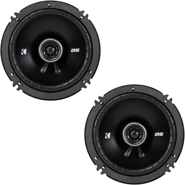 Kicker DSC650 6.5-Inch (160-165mm) Coaxial Speakers, 4-Ohm (Pair) - For Sale - Price